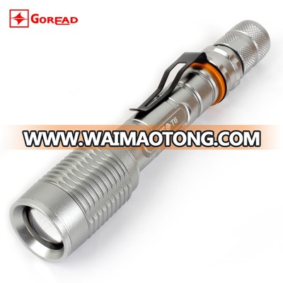 GOREAD Y7-1 10 Watt T6 Led Aluminum Flashlight with rechargeable Battery